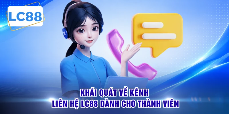 Khái quát về kênh liên hệ LC88 dành cho thành viên 